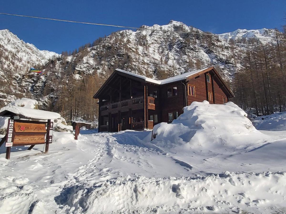 Chalet Rosa Dei Monti Piamprato Екстер'єр фото