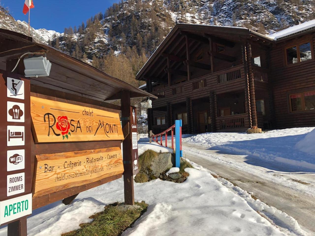 Chalet Rosa Dei Monti Piamprato Екстер'єр фото